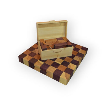 Boitier de pièces pour jeu d’échecs