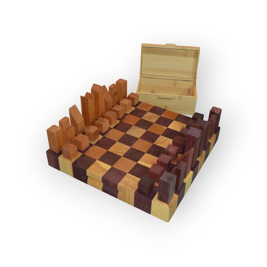 Boitier de pièces pour jeu d’échecs